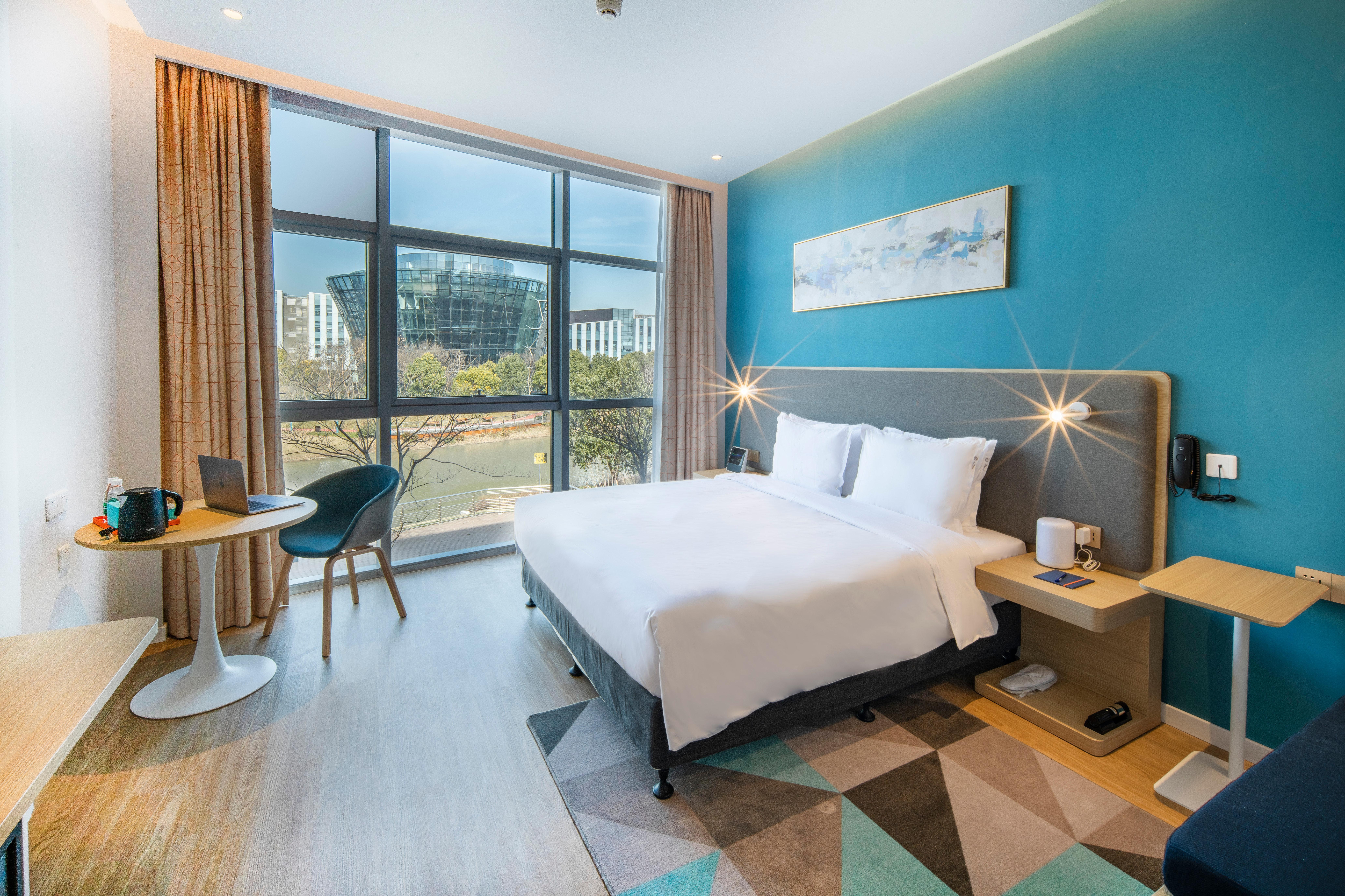 Holiday Inn Express Shanghai Pudong Zhangjiang By Ihg Dış mekan fotoğraf