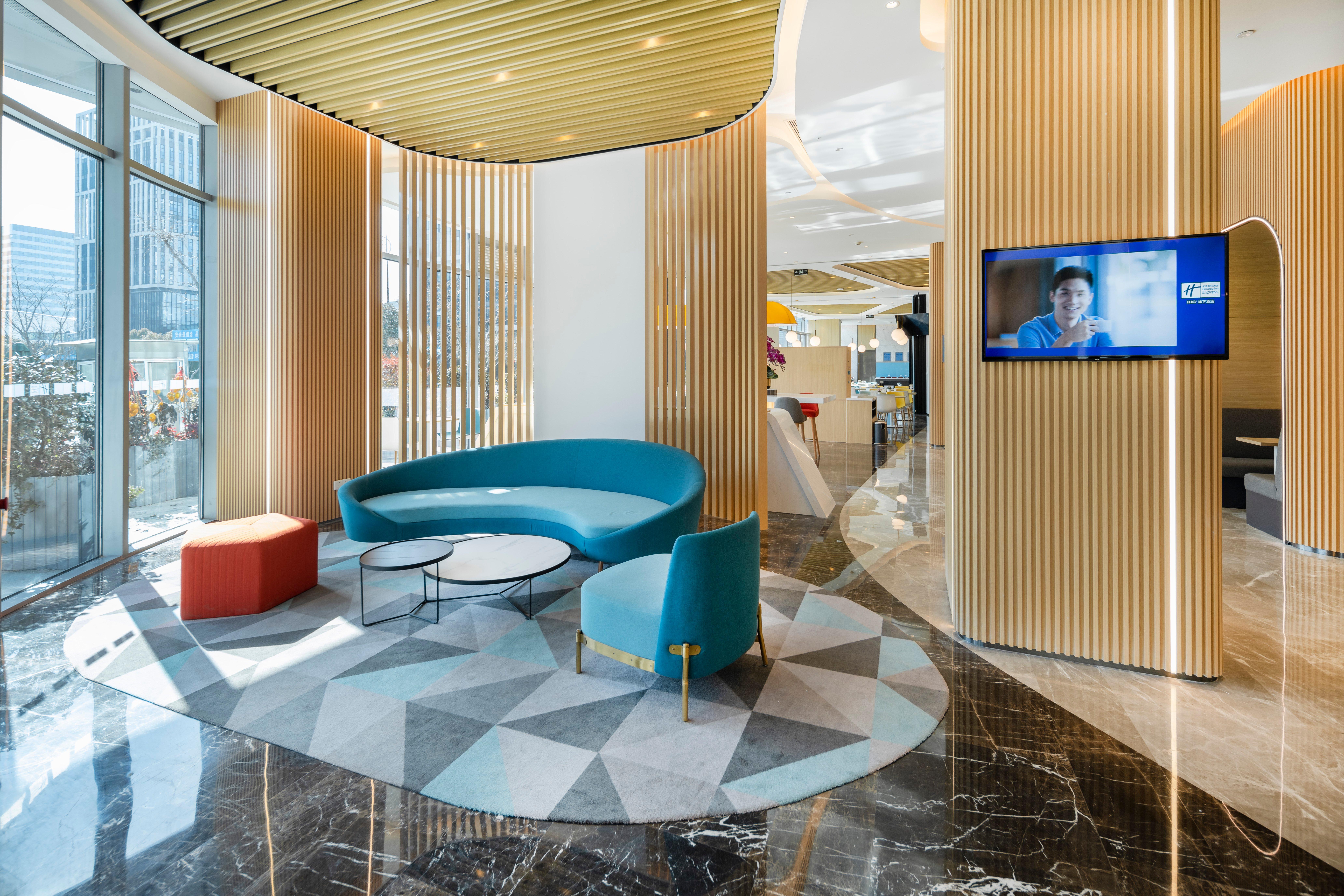 Holiday Inn Express Shanghai Pudong Zhangjiang By Ihg Dış mekan fotoğraf