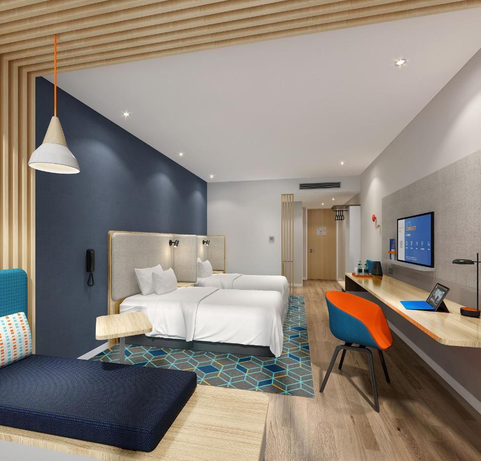 Holiday Inn Express Shanghai Pudong Zhangjiang By Ihg Dış mekan fotoğraf