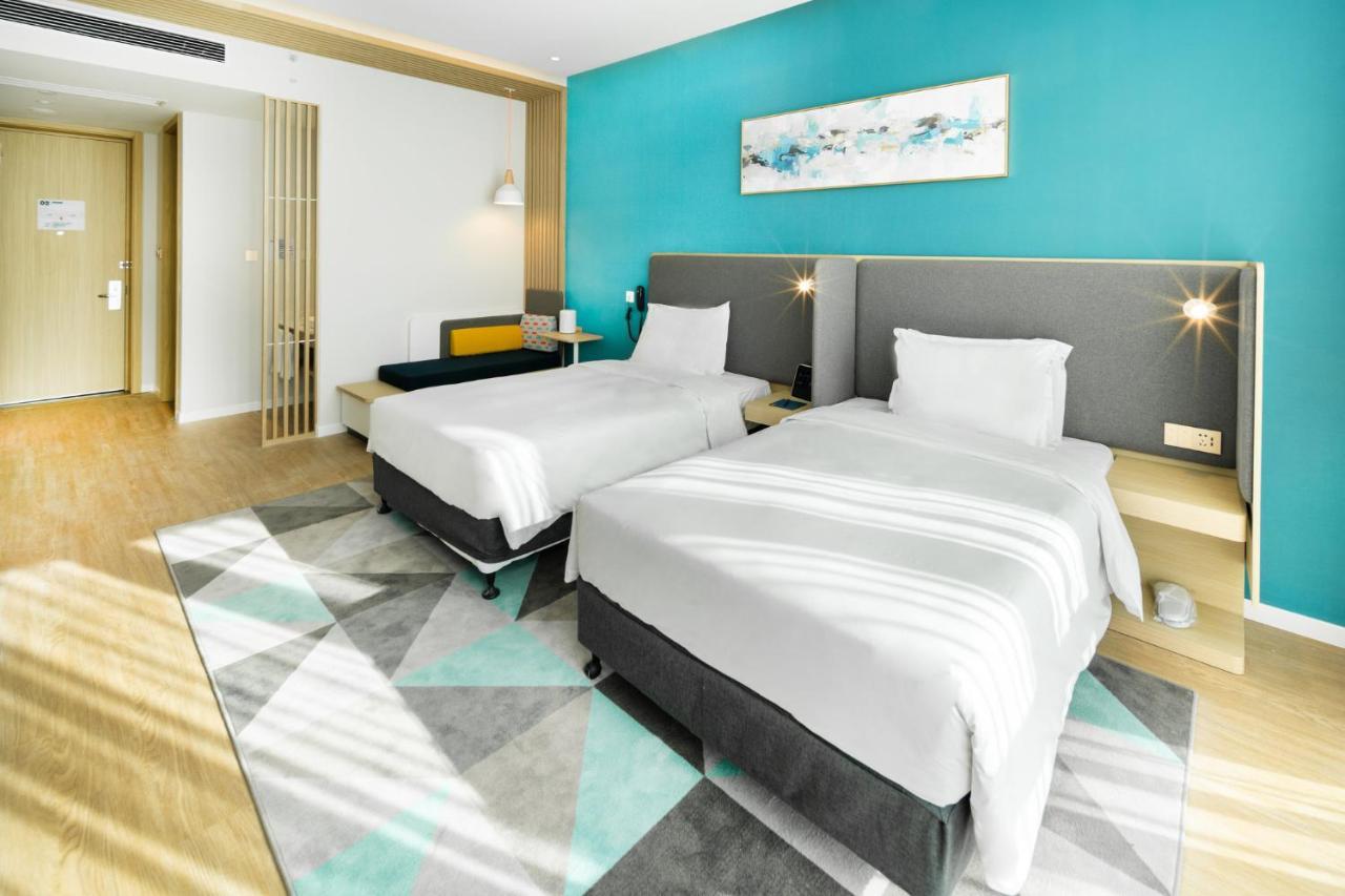 Holiday Inn Express Shanghai Pudong Zhangjiang By Ihg Dış mekan fotoğraf